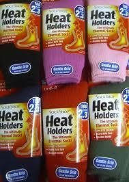 Amazing Heat Holders Tog 2.3 Thermal Socks Sizes UK 4 8