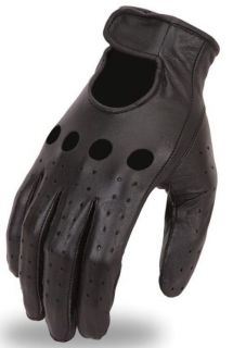 MENS LIGHTWEIGHT LEATHER DRIVING GLOVES FROM THE HOUSE MILWAUKEE 