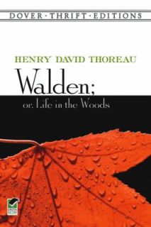 Walden, or Life in the Woods by Henry David Thoreau 1995, Paperback 