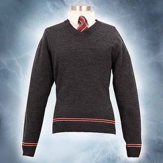 Harry Potter Gryffindor School Sweater w/ Tie   Licensed Hogwarts 