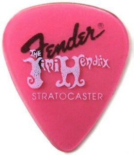 Jimi HENDRIX Guitar PICK Fender Stratocaster Ltd Ed 3 D effect 