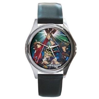 YuGioh GX 5Ds Yugi Muto Yusei Fudo Jaden leather watch