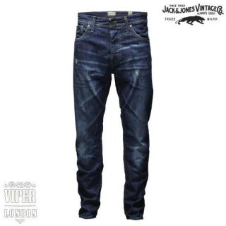 Jack&Jones Vintage Stan Original Anti Fit Distressed Denim Jeans 30 38