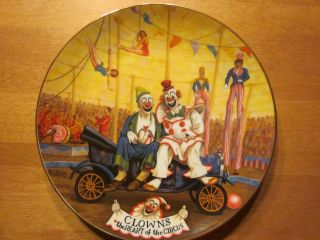 Ringling Bros Clowns The Heart of the Circus Ltd Ed Collector Plate 