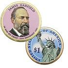 ONE 2011 S PROOF JAMES GARFIELD PRESIDENTIAL DOLLAR!!! CAMEO!!!