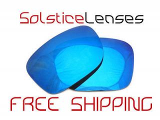   New SL BLUE MIRROR Replacement Lenses for Oakley HOLBROOK Sunglasses