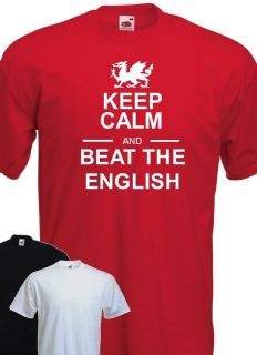 keep calm T shirt triple crown Wales 6 Nations men ladies welsh rugby 