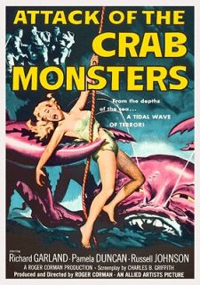   the Crab Monsters 1950s Sci Fi Horror Movie Poster   Atomic Era   1957