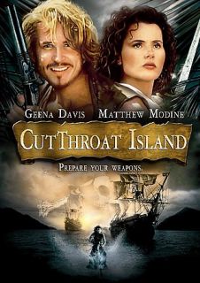 Cutthroat Island DVD, 2007, O Card Packaging
