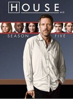 House Season Five DVD, 2009, 5 Disc Set