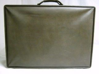 Hartmann Luggage Vintage Suitcase Brown Large Hard Pullman Style in 