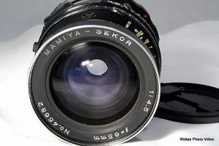 Mamiya Sekor 65mm f4.5 Lens RB 67 excellent
