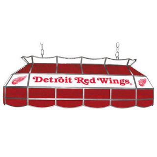 Officially Licensed   NHL Detroit Red Wings Pool Table Light   40 