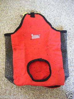 Tough 1 Miniature Canvas Hay Pouch / hay bag Red New
