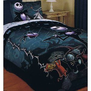   Nightmare Before Christmas Comforter bedding Jack + pillow set new