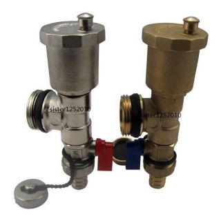 Automatic Air Vent Valve set for Radiant Heat、 Water Heater System