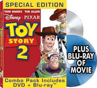 Toy Story 2 Blu ray DVD, 2010, 2 Disc Set, Special Edition