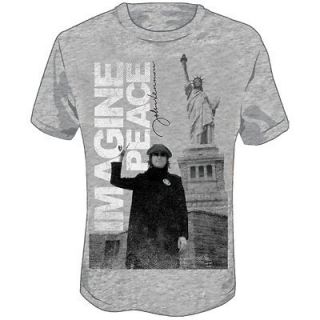 John Lennon The Beatles Imagine Peace T shirt tee top