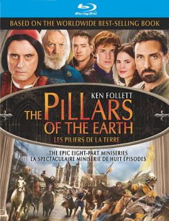 The Pillars of the Earth Blu ray Disc, 2010, 3 Disc Set, Canadian 