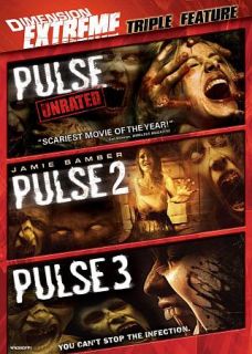 Pulse 1 3 Triple Feature DVD, 2010, 3 Disc Set