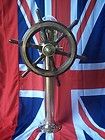 ANTIQUE HENRY BROWN SON SHIPS SESTREL BRASS WOOD TYPE A