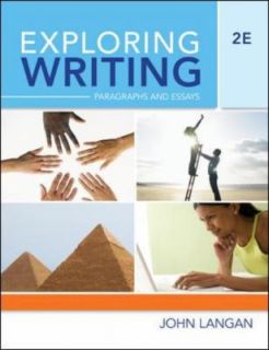 Exploring Writing Paragraphs and Essays by John Langan 2009, Paperback 