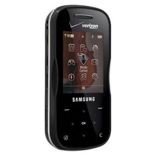 Verizon Samsung Trance SCH U490 Black  Cell Phone No Contract Used