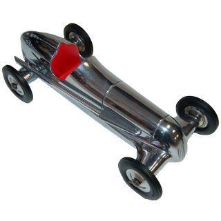 Indianapolis Spindizzy Aluminum Model Tether Car Replica 12 long Red 