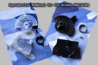 Roland Juno 106, SH 101 Reproduction Mod wheel Bender Black or Clear 