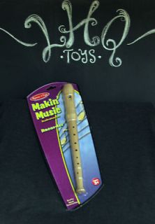 Melissa and Doug Makin Music Recorder Instruments New