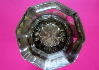   VICTORIAN ORNATE GLASS DOOR KNOBS WITH SPINDLE CRYSTAL? CUT GLASS