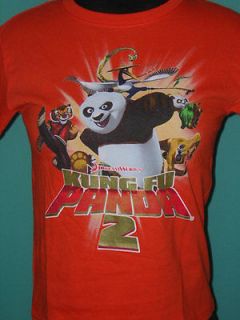 S0688 Kung Fu Panda 2 t shirt movie theatre promo item Youth L VGC