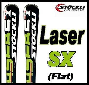 11 12 Stockli Laser SX Skis (flat) 162cm NEW 