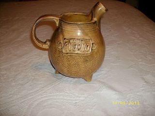 Vintage 1975 Jose Cuervo ceramic jug pitcher barware item empty