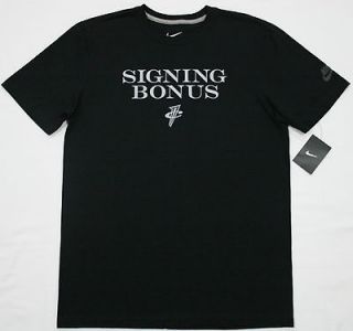 Nike SIGNING BONUS Mens Large T Shirt Penny Cent Galaxy Neptune 