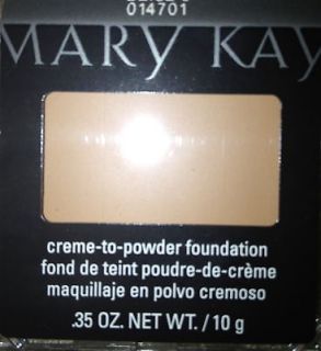 new mary kay beige 1 creme to powder foundation time