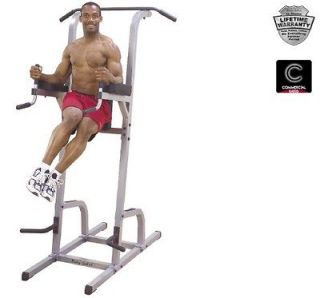 Body Solid Verticle Knee Raise Pull Up Dip Station   GVKR82