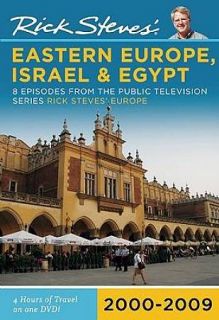Rick Steves Eastern Europe, Israel, And Egypt 2000 2009 DVD, 2009 