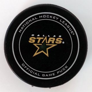 2012 13 dallas stars official game puck 