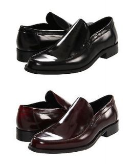 Kenneth Cole New Leaf Black Or Bordo Burgundy Slip On Dress Loafers 