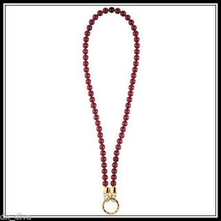 dyrberg kern dodo sg wine bead necklace from canada time