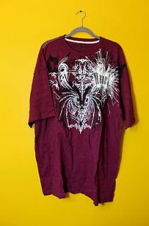New Pepe Jeans London short sleeve mens cotton t shirt purple 4XL $36