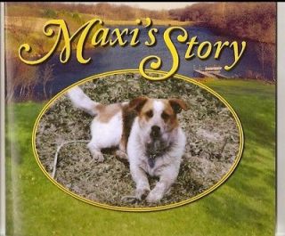 Maxis Story~Cattle dog mix and Jack Russell terrier bio Book FREE US 