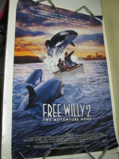 Free Willy 2 Adventure Home Original 1Sh Movie Poster