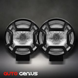   LIGHTS + BLACK STONE GUARD w/SWITCH COMPLETE KIT (Fits: Ford F 150