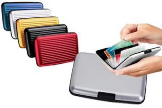 Aluminum RFID Blocking Credit Card Wallet Case   Keep RFID Cards Safe