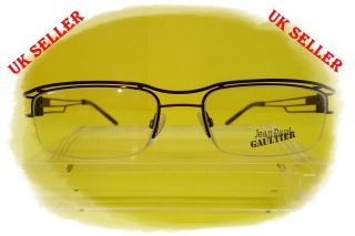 Jean Paul Gaultier Designer Glasses Frames VJP046 Brown 52mm Free UK 
