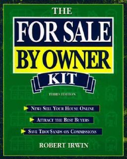The For Sale by Owner Kit by Irwin 1998, Paperback