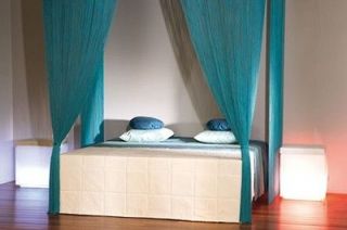 teal window curtains in Curtains, Drapes & Valances
