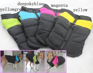 Luxury Dog clothing for Large Dogs Winter Big Large Dog Vests Coats 4 
